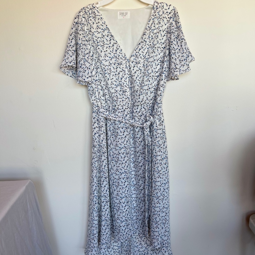 Sienna Sky flower dress.